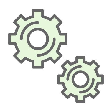 Cogwheel vektör simgesi kolayca düzenleyebilir ya da değiştirebilir