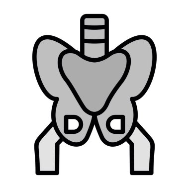 Çizgi film simgesinin vektör çizimi