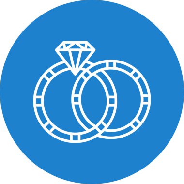 Elmas. Web simgesi basit illüstrasyon