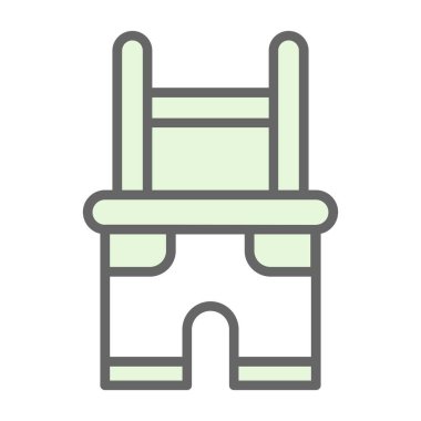 Yapı simgesinin vektör illüstrasyonu