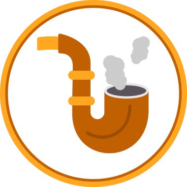 Boru simge vektör çizim