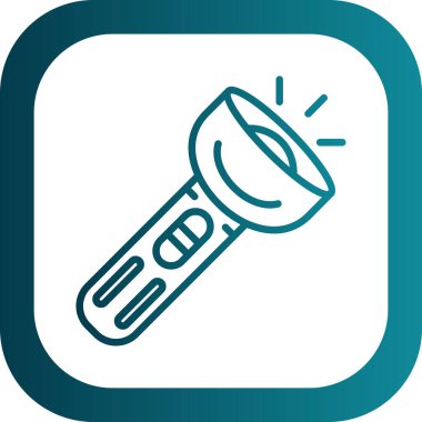 Mavi çizgili elektrik direği ikonu beyaz arkaplanda izole edilmiş. Elektrik direği. vektör illüstrasyonu