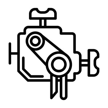 Benzin deposu simgesi, taslak biçimi