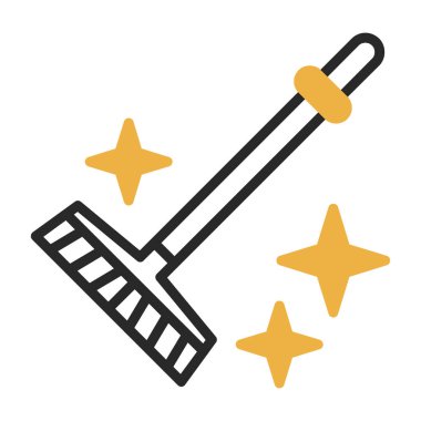 Süpürge ve süpürge simgesi