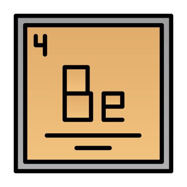 Bir b harfi simgesinin vektör illüstrasyonu