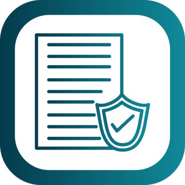 kontrol listesi simgesi, basit tasarım