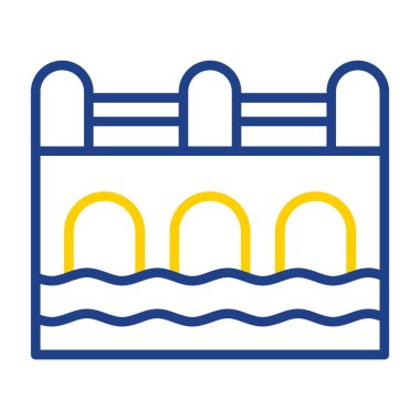 Plaj simge vektör çizim