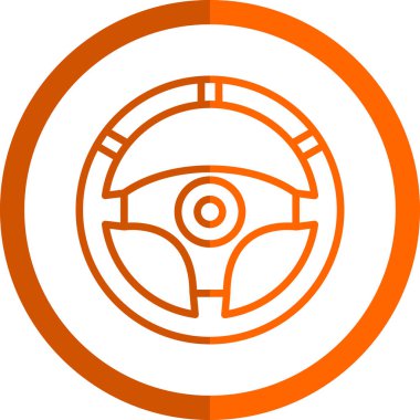 Direksiyon. Web simgesi basit illüstrasyon