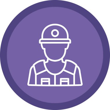 itfaiyeci simge vektör çizim