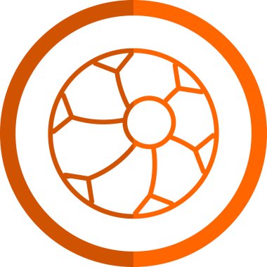 top simgesi, vektör illüstrasyonu basit tasarım