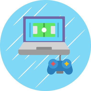 bilgisayar oyunlu bir dizüstü bilgisayar.