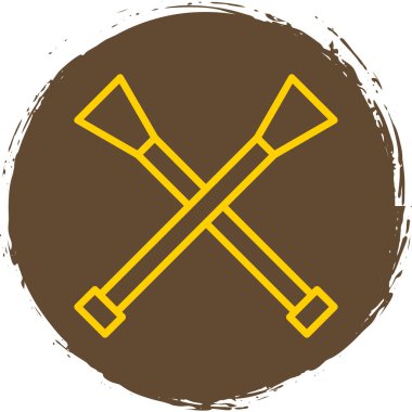 Tahta bir baltanın vektör çizimi