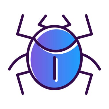 hata simgesi vektörü. İnce çizgi işareti. izole edilmiş sınır sembolü çizimi