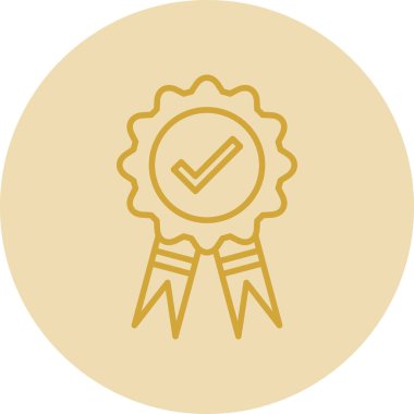 ödül simgesi vektör illüstrasyonu.