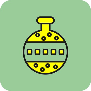 Soyut arkaplanda bomba simgesi izole edildi