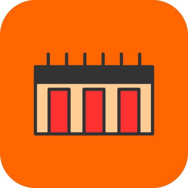 inşaat simgesi vektör illüstrasyonu