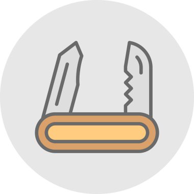 Modern simgenin vektör illüstrasyonu