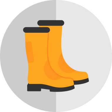 Welly bot simgesi, vektör illüstrasyon tasarımı