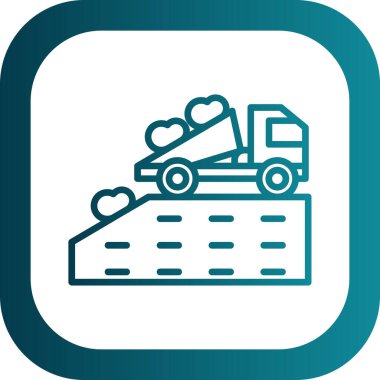 İki kazıcılı inşaat simgesi