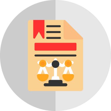 yasal belge vektör çizim tasarımı 