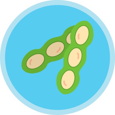 Yiyecek ve içecek ikonunun vektör illüstrasyonu