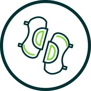 Gıda simgesinin vektör illüstrasyonu