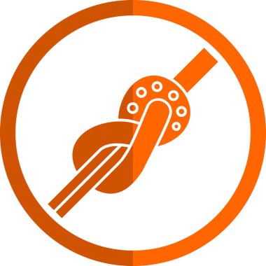 ipe düğüm simgesi. vektör çizim