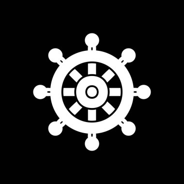 direksiyon simgesi vektör illüstrasyonu