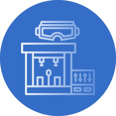 Alışveriş arabası. Basit resimleme