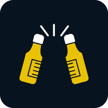 Modern simgenin vektör illüstrasyonu