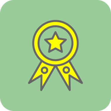 Ödül Rozeti. Web simgesi