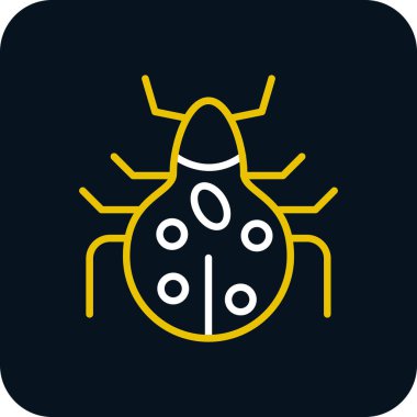 Böcek. Web simgesi basit illüstrasyon 