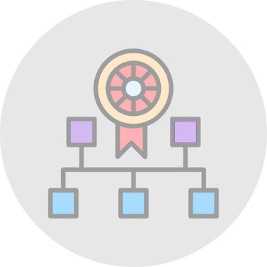 seo modern simgesinin vektör illüstrasyonu