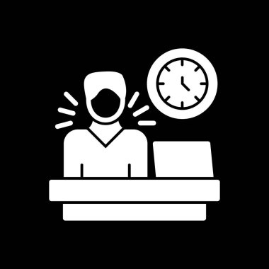 iş simgesi vektör illüstrasyonu