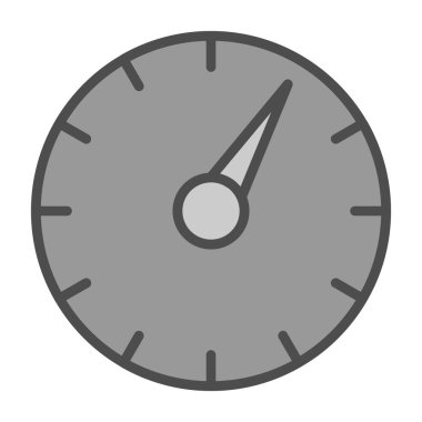 hız test simgesi vektör çizimi 