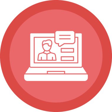 çevrimiçi web vektörü simgesi