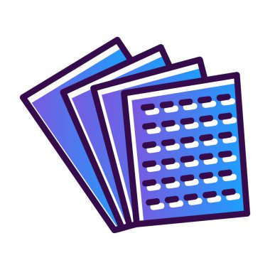 Zımpara kağıdı web simgesi vektör illüstrasyonu