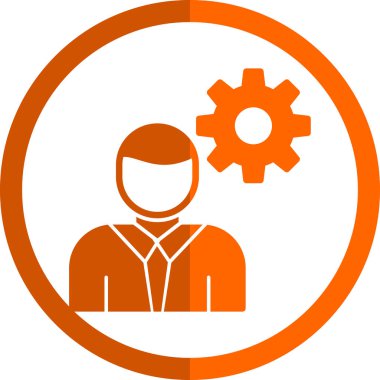 Employee businessman icon vector illustration