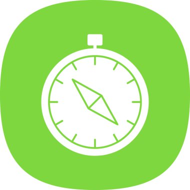 vector illustration of Compass modern icon            