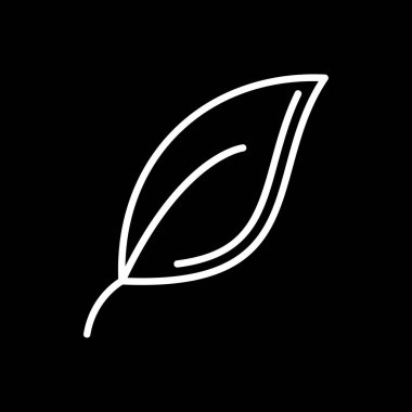 Yaprak vektör simgesi