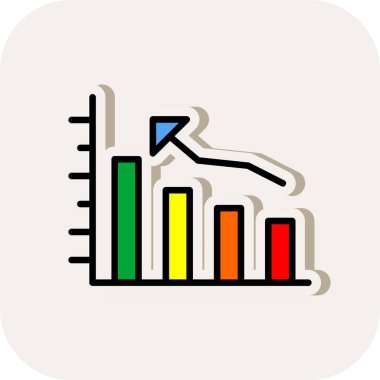 Basit grafik web simgesi tasarımı 