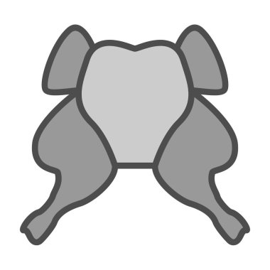 Fil kutsal kişilerin resmi, basit tarzı