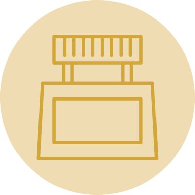 Modern eğitim ikonunun vektör illüstrasyonu