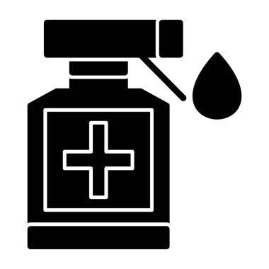 şişe simgesi vektör illüstrasyonu