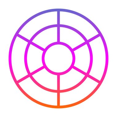 hedef simge, vektör illüstrasyonu