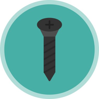vector illustration of screw tool icon 