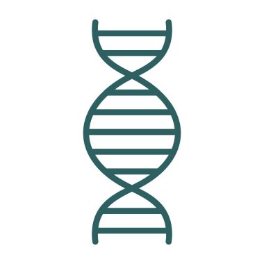 dna. Web simgesi basit illüstrasyon 