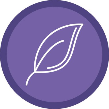 Yaprak vektör simgesi