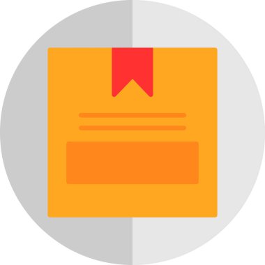 kutu simgesi, vektör illüstrasyonu basit tasarım