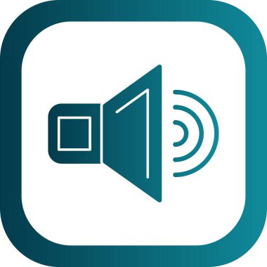 hoparlör vektör illüstrasyonu